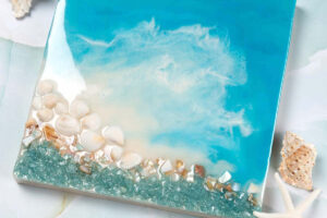 Epoxy resin art